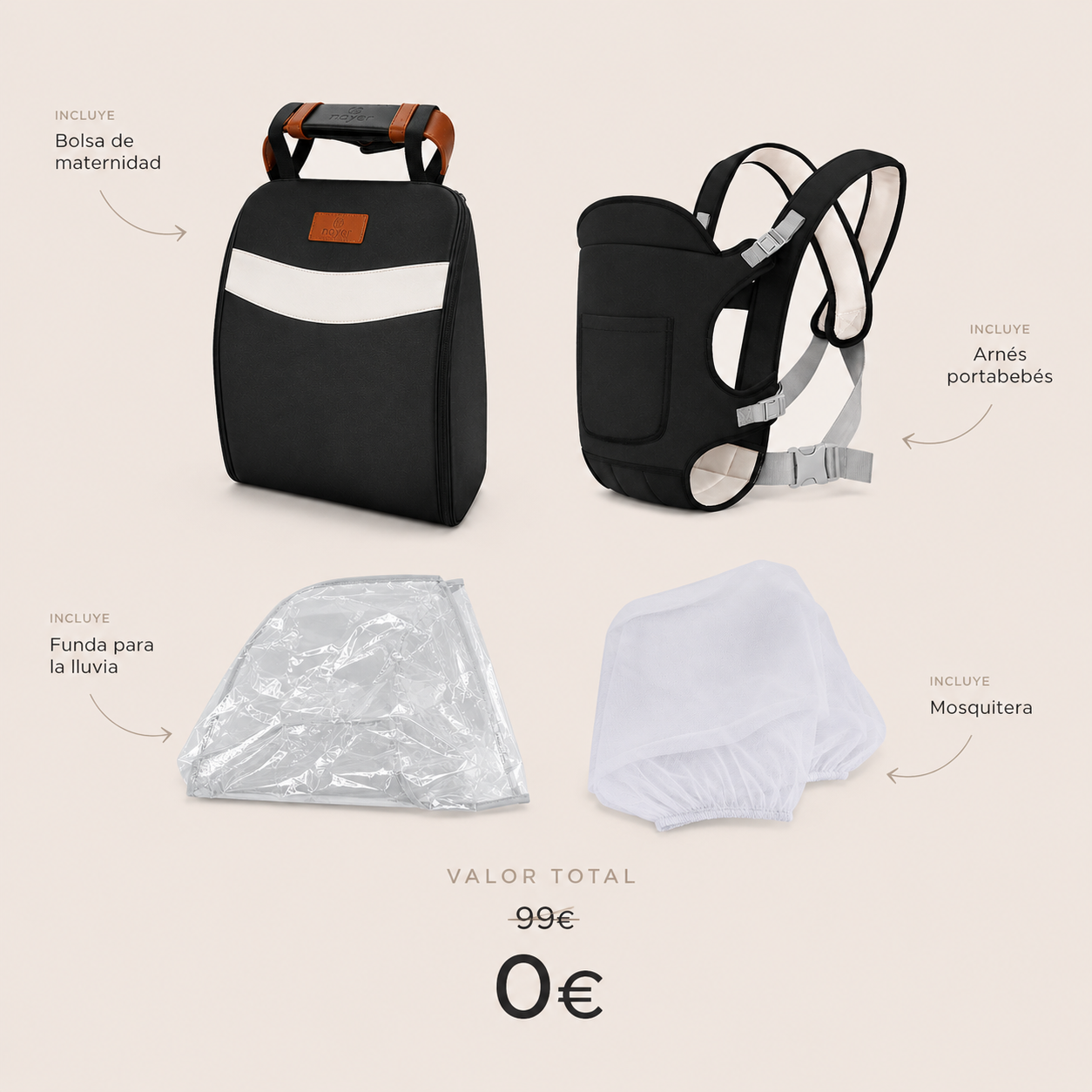 NiuRide Luxe™ | Sistema de paseo 3 en 1