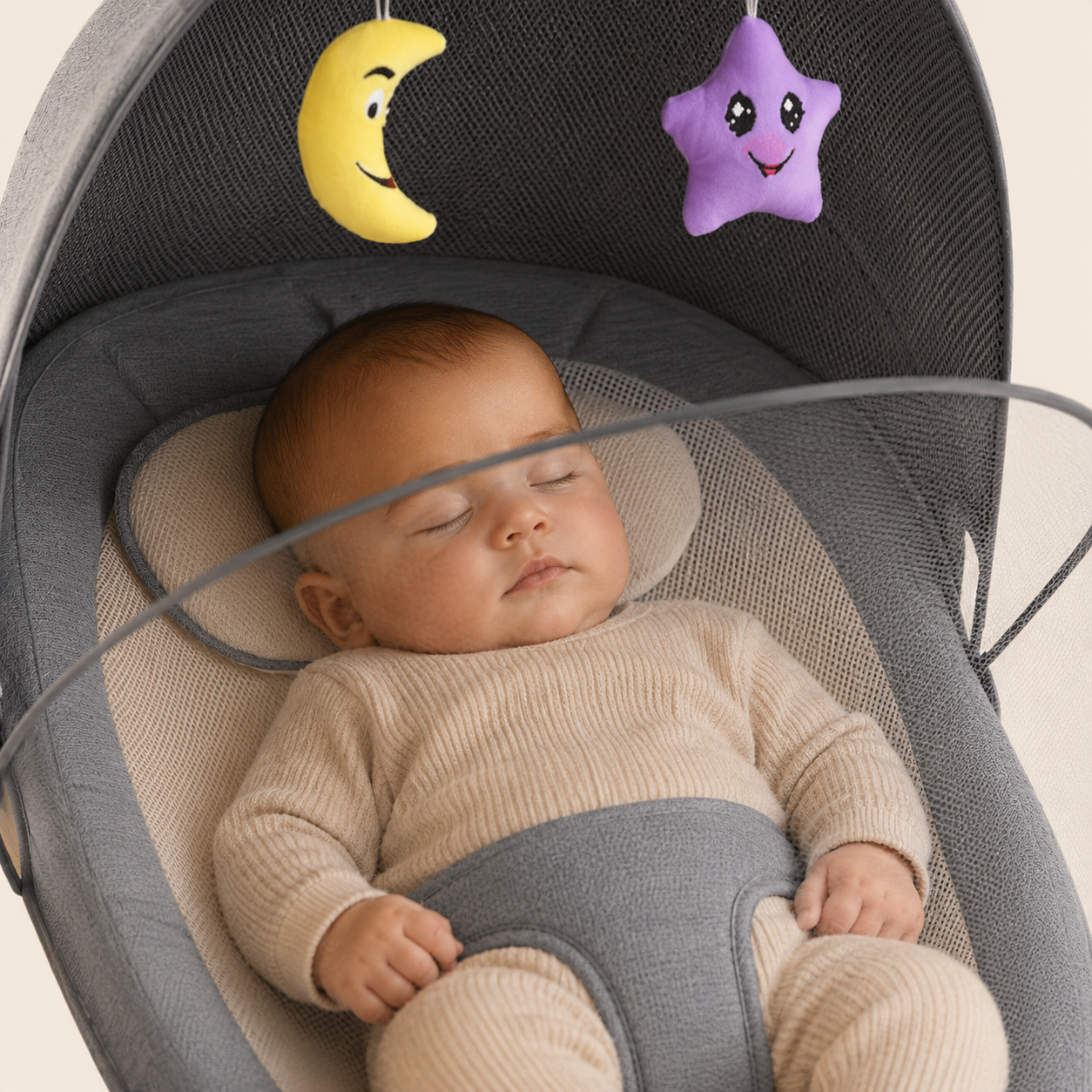CalmBaby PRO | Mecedora eléctrica para bebés