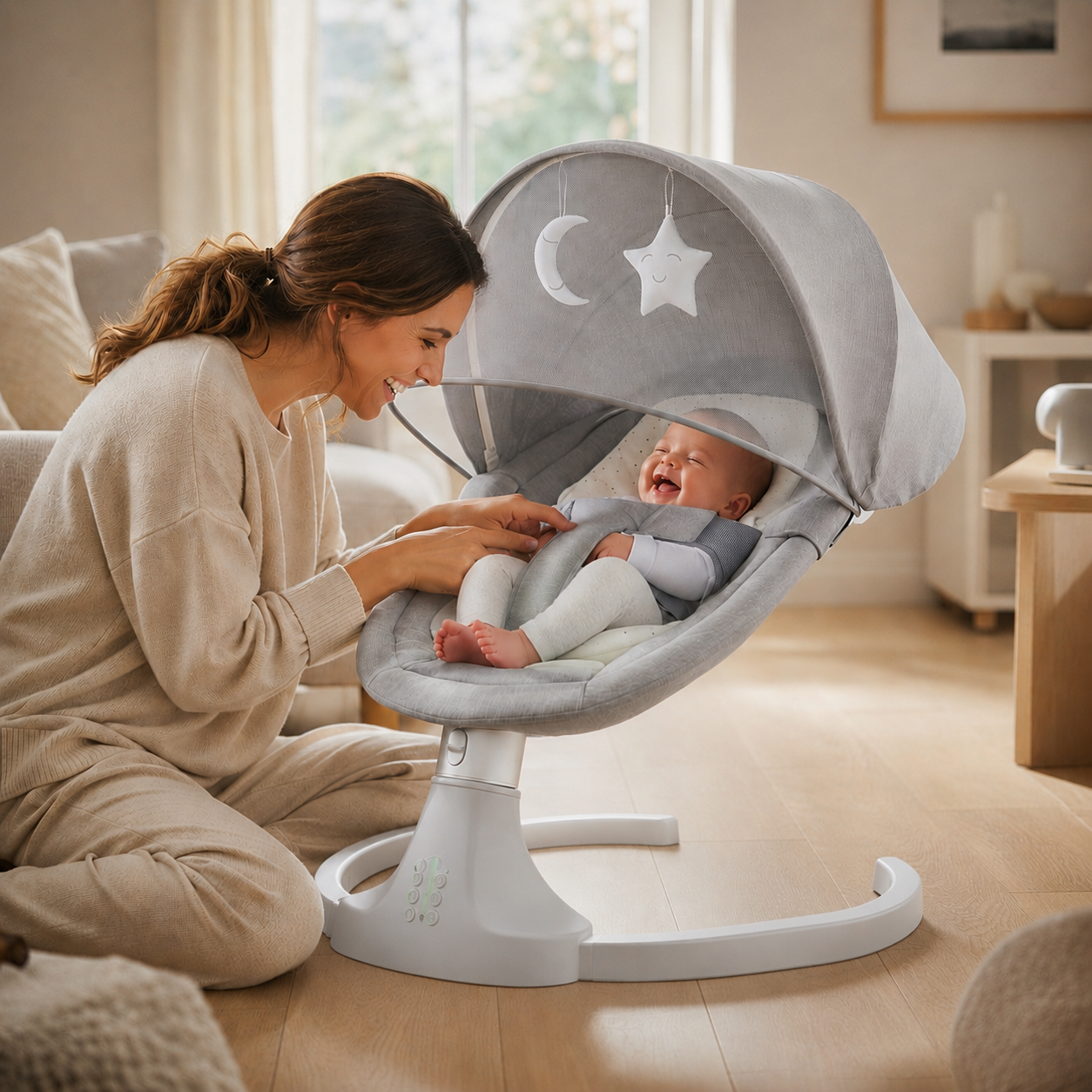 CalmBaby | Mecedora eléctrica para bebés