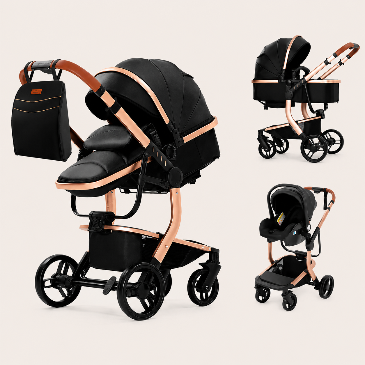 NiuRide Luxe™ | Sistema de paseo 3 en 1