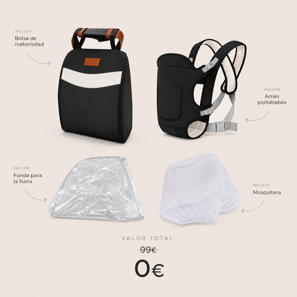 NiuRide Luxe™ | Sistema de paseo 3 en 1